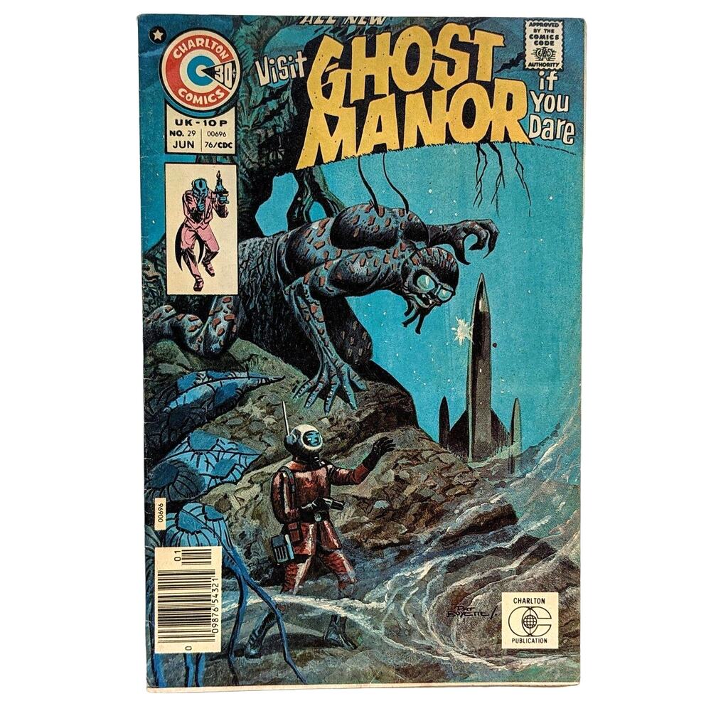 Ghost Manor (Vol 2) #29 - FN / VG (Charlton, 1976) Steve Ditko Art
